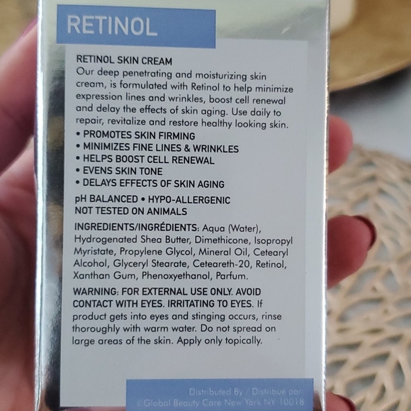 RETINOL ANTI AGING FACE CREAM 1.7 OZ 50 ML - Picture 5 of 5